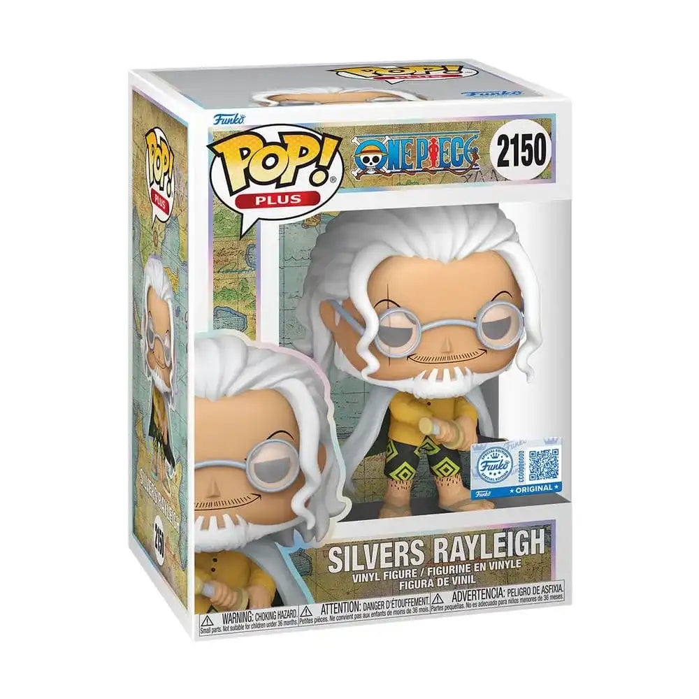 One Piece POP! Animation Vinyl Figuren Silvers Rayliegh w/CH 9 cm Sortiment (6)