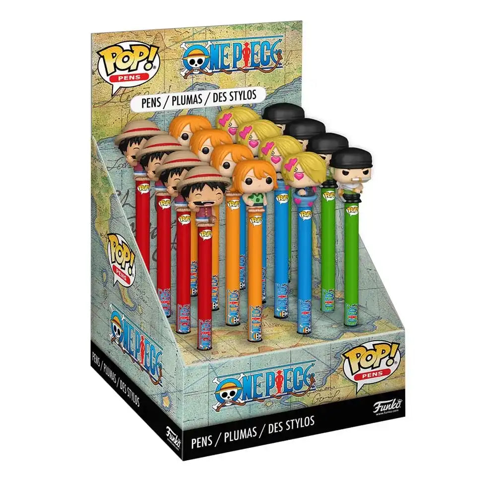 One Piece POP! Homewares Kugelschreiber mit Topper Display (16) - Smalltinytoystore
