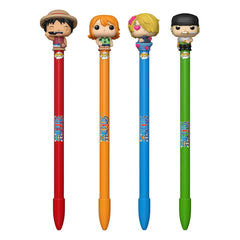 One Piece POP! Homewares Kugelschreiber mit Topper Display (16) - Smalltinytoystore