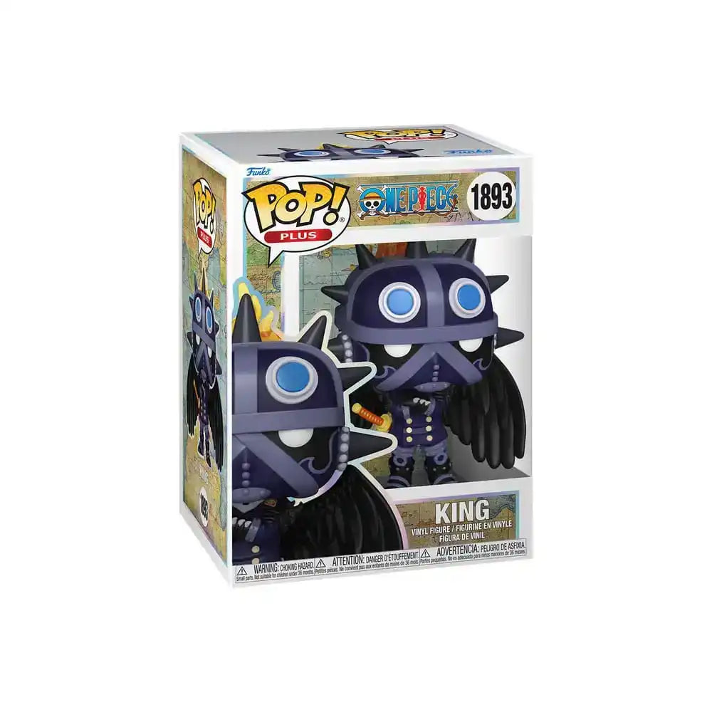 One Piece POP! Plus Animation Vinyl Figur King 9 cm - Smalltinytoystore