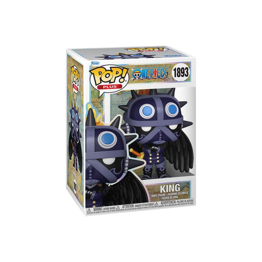 One Piece POP! Plus Animation Vinyl Figur King 9 cm - Smalltinytoystore