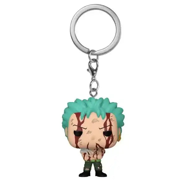 One Piece POP! Vinyl Schlüsselanhänger 4 cm Zoro Nothing Happened Display (12) - Smalltinytoystore