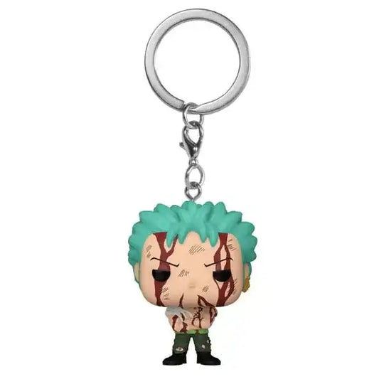 One Piece POP! Vinyl Schlüsselanhänger 4 cm Zoro Nothing Happened Display (12) - Smalltinytoystore