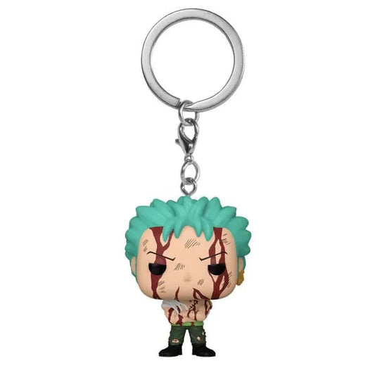 One Piece POP! Vinyl Schlüsselanhänger 4 cm Zoro Nothing Happened Display (12) - Smalltinytoystore
