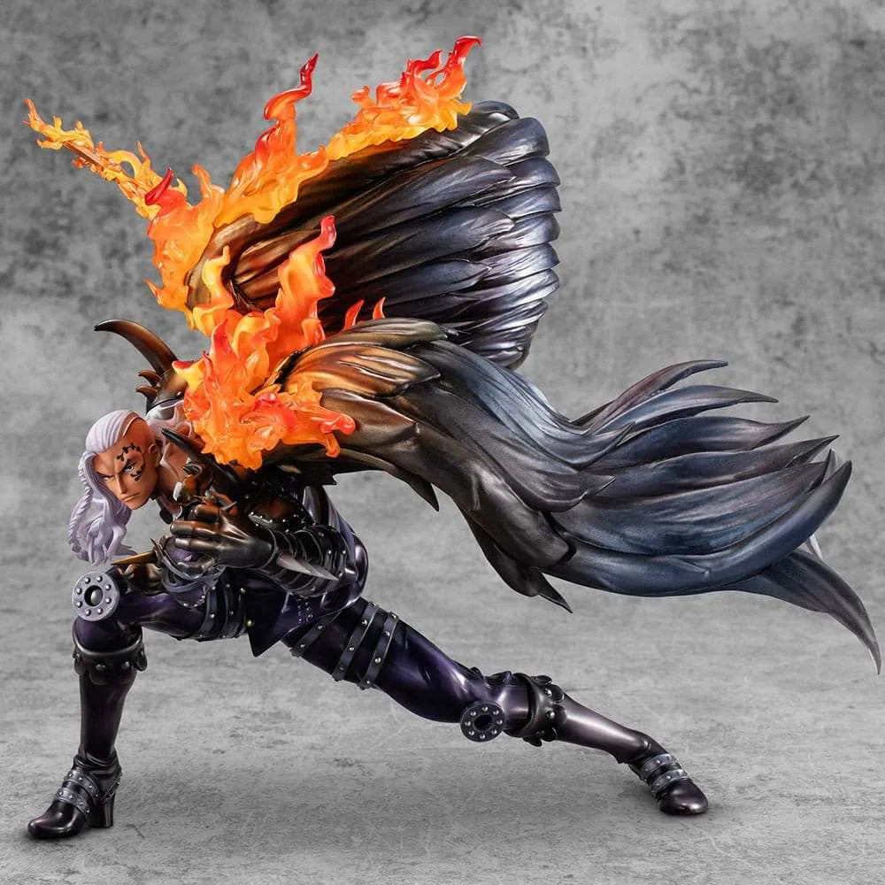 One Piece Portrait Of Pirates WA-MAXIMUM PVC Statue Beasts Pirates All-Stars King 33 cm - Smalltinytoystore