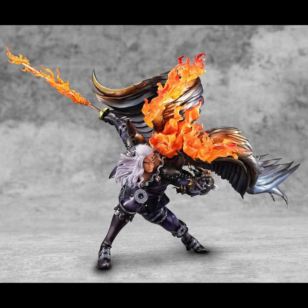 One Piece Portrait Of Pirates WA-MAXIMUM PVC Statue Beasts Pirates All-Stars King 33 cm - Smalltinytoystore