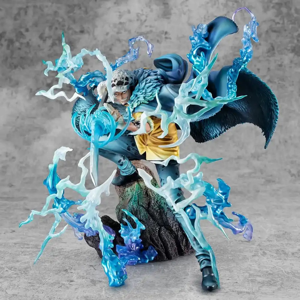 One Piece Portrait Of Pirates WA-MAXIMUM PVC Statue Trafalgar Law The Surgeon of Death Awaken Ver. 27 cm - Smalltinytoystore