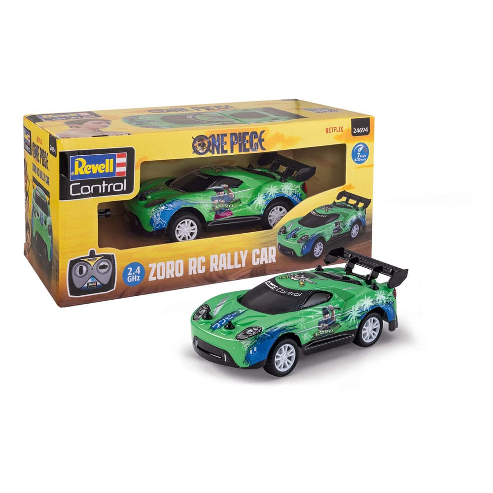 One Piece RC Fahrzeug 1/24 Zoro Rally Car 14 cm - Smalltinytoystore