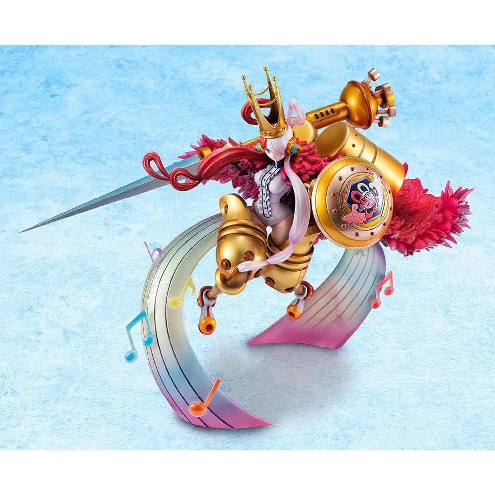 One Piece Red Maximum Portrait Of Pirates PVC Statue Uta I´m Invincible 29 cm - Smalltinytoystore