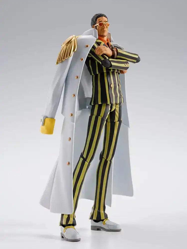 One Piece S.H.Figuarts Actionfigur Borsalino -Future Island Egghead- 20 cm - Smalltinytoystore
