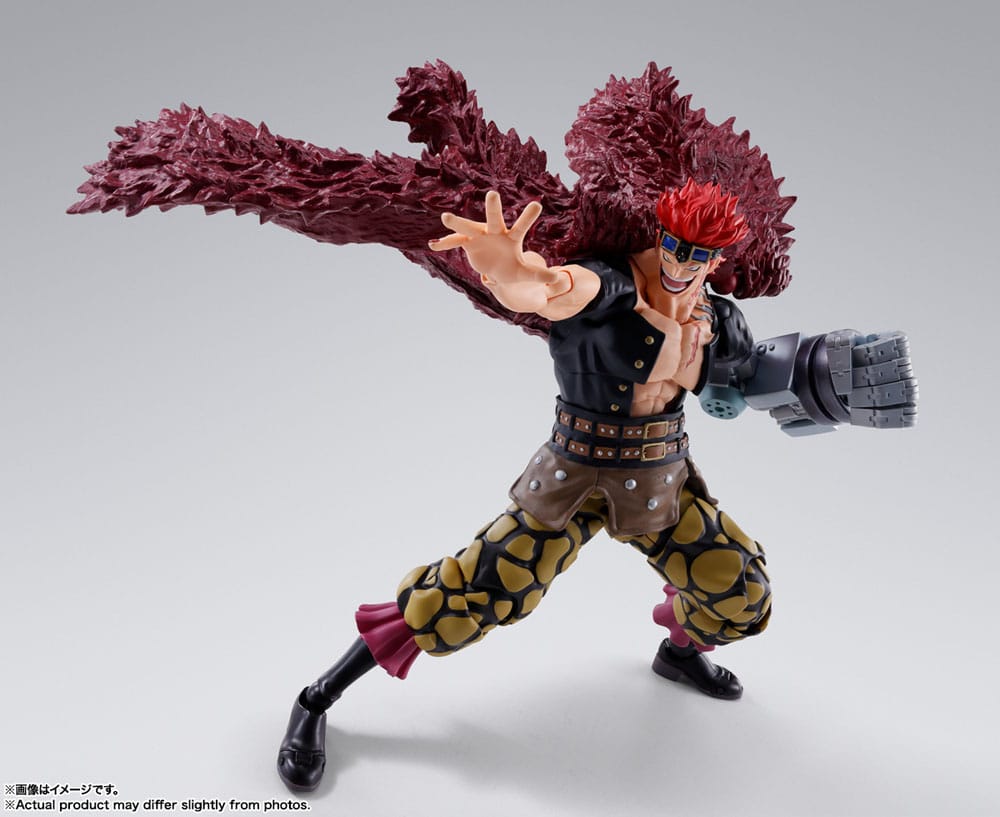 One Piece S.H. Figuarts Actionfigur Eustass Kid -The Raid on Onigashima- 15 cm - Smalltinytoystore