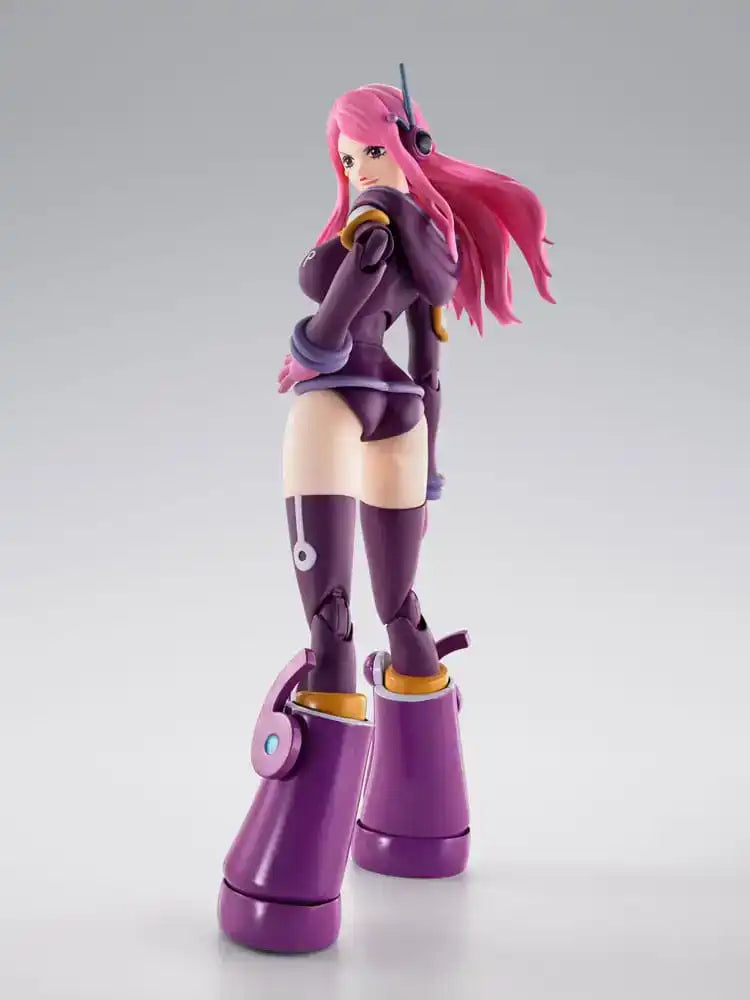 One Piece S.H.Figuarts Actionfigur Jewelry Bonny -Future Island Egghead- 15 cm - Smalltinytoystore