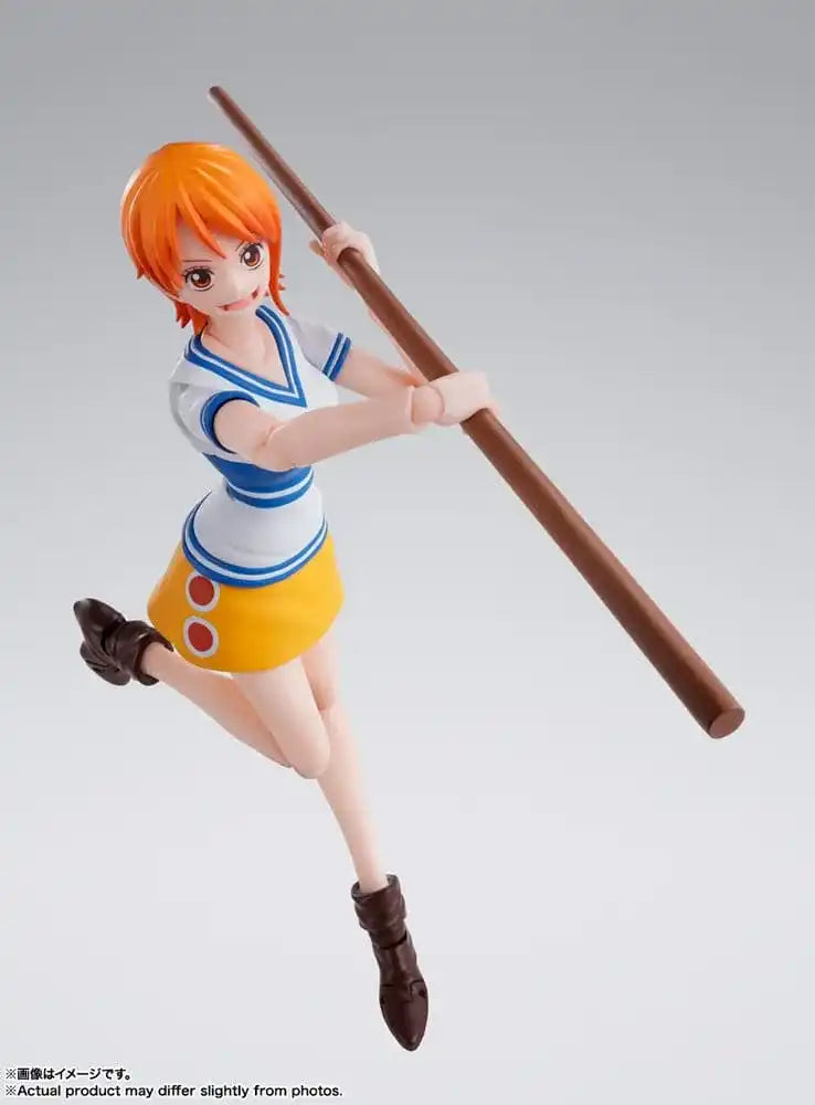 One Piece S.H. Figuarts Actionfigur Nami Romance Dawn 14 cm - Smalltinytoystore