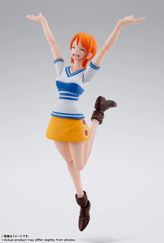 One Piece S.H. Figuarts Actionfigur Nami Romance Dawn 14 cm - Smalltinytoystore