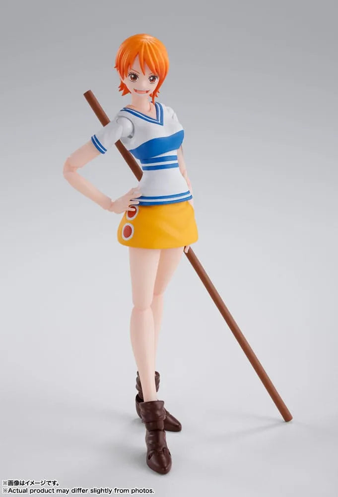 One Piece S.H. Figuarts Actionfigur Nami Romance Dawn 14 cm - Smalltinytoystore