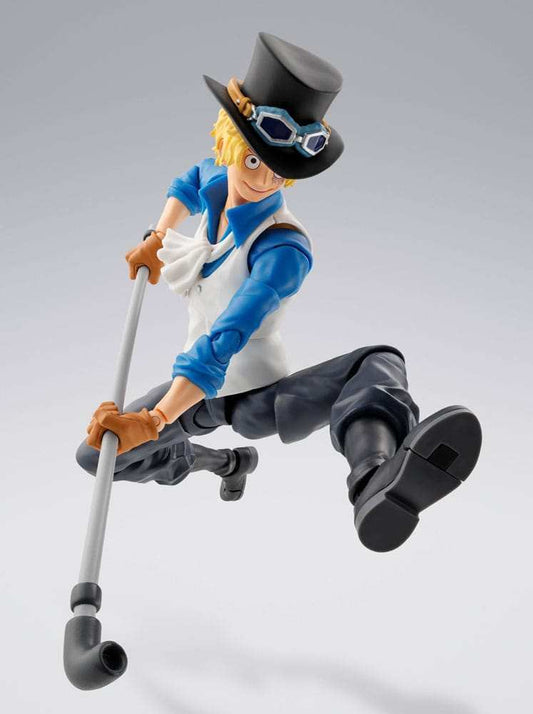 One Piece S.H.Figuarts Actionfigur Sabo Revolutionary Army Chief of Staff Ver. 16 cm - Smalltinytoystore