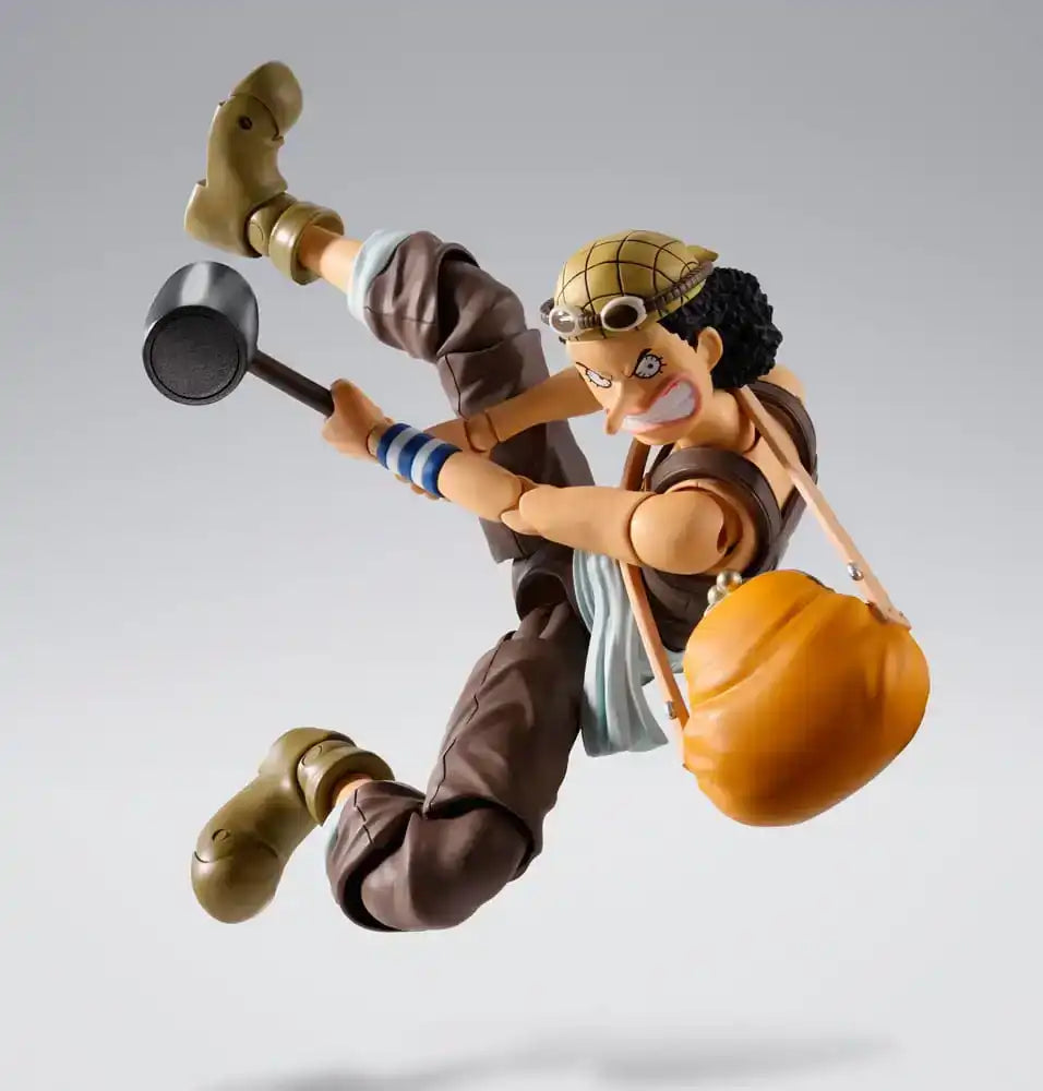 One Piece S.H.Figuarts Actionfigur Usopp Romance Dawn Ver. 15 cm - Smalltinytoystore