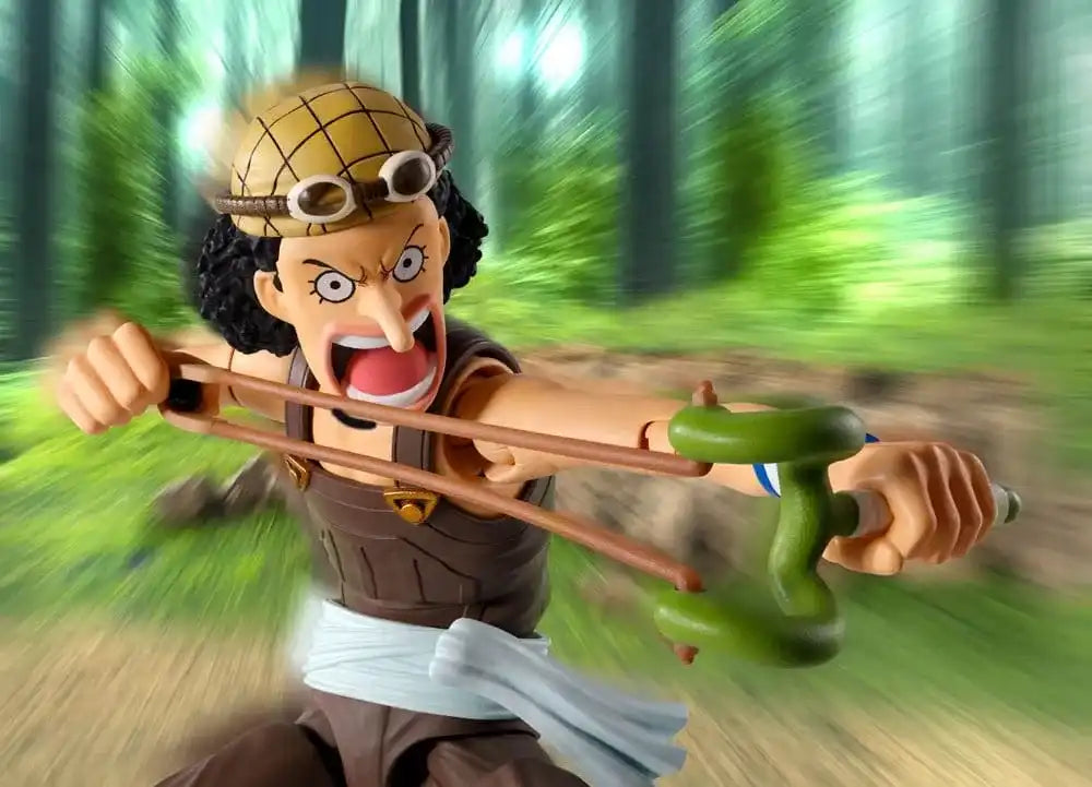 One Piece S.H.Figuarts Actionfigur Usopp Romance Dawn Ver. 15 cm - Smalltinytoystore