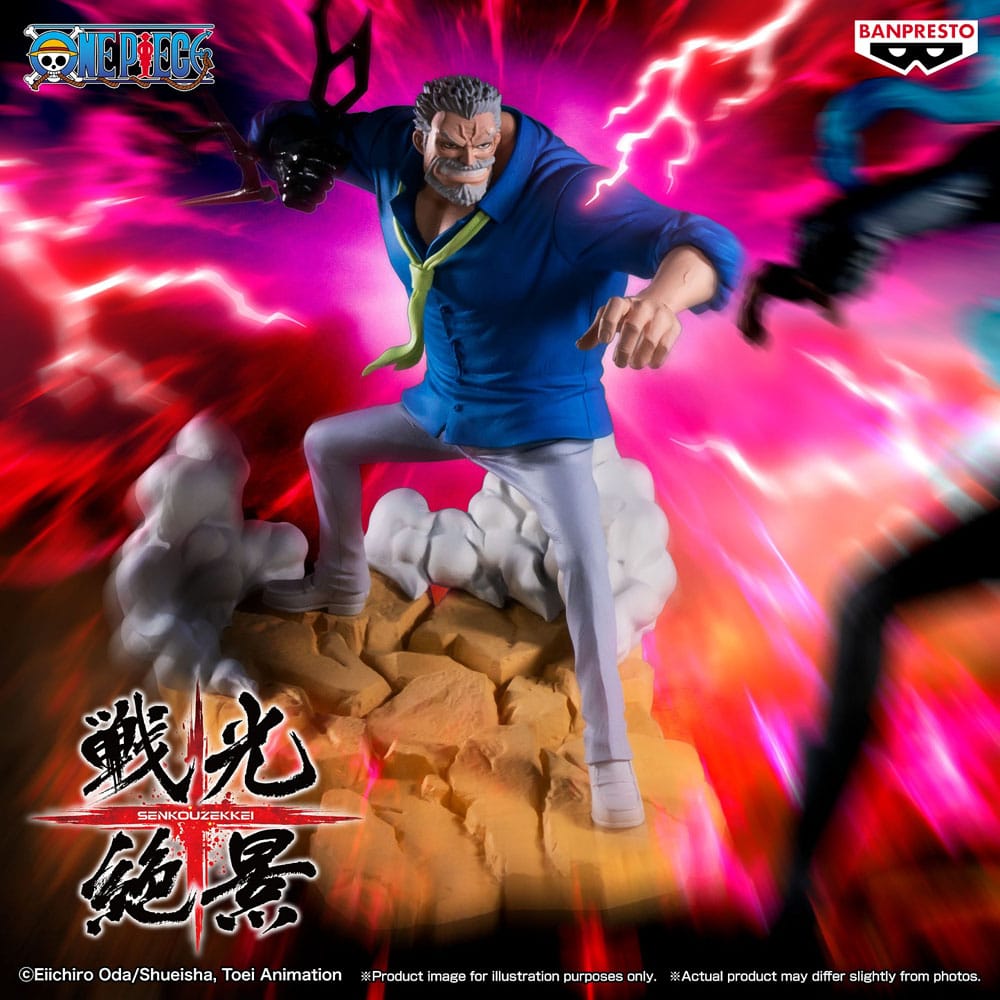 One Piece Senkozekkei PVC Statue Monkey D. Garp 19 cm - Smalltinytoystore