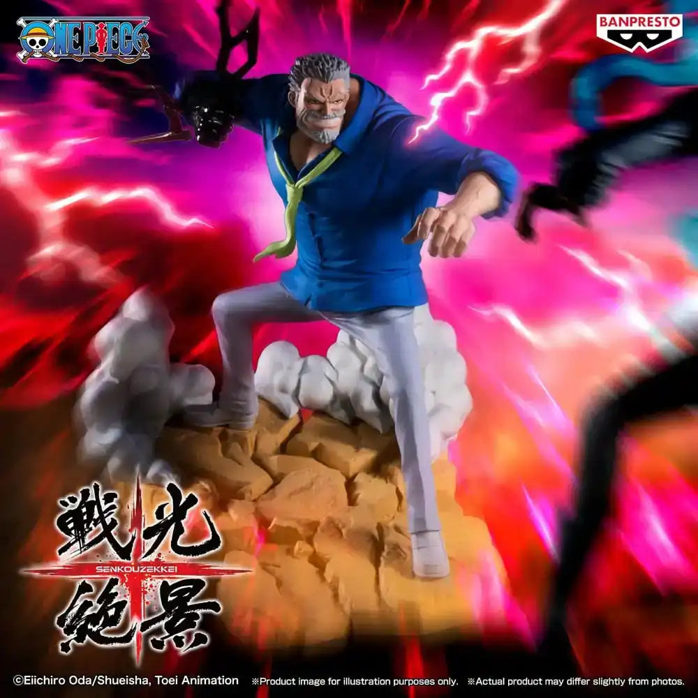 One Piece Senkozekkei PVC Statue Monkey D. Garp 19 cm - Smalltinytoystore