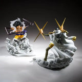 One Piece Senkozekkei PVC Statue Monkey D. Ruffy Gear 4 15 cm
