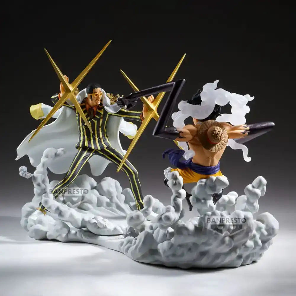 One Piece Senkozekkei PVC Statue Monkey D. Ruffy Gear 4 15 cm