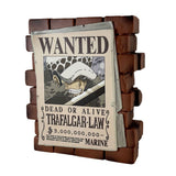 One Piece Spardose Law Wanted - Smalltinytoystore