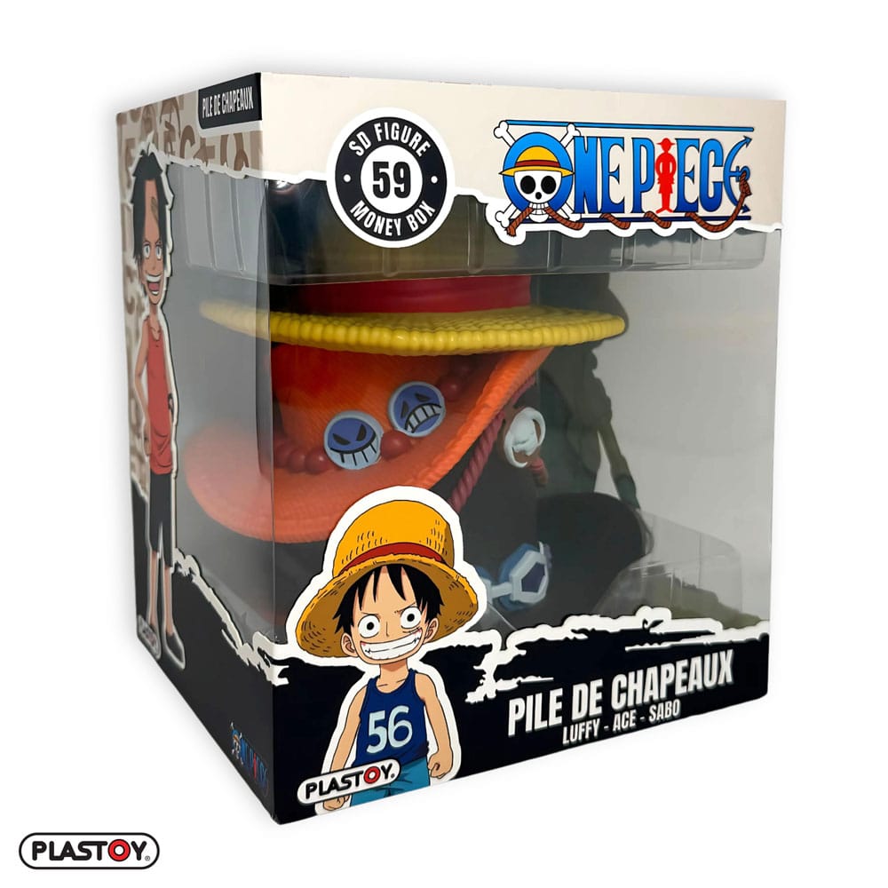 One Piece Spardose Stack of Hats - Smalltinytoystore