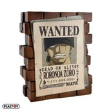 One Piece Spardose Zoro Wanted - Smalltinytoystore