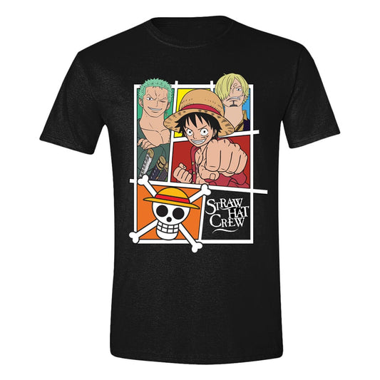 One Piece T-Shirt Straw Hat Crew Größe XL - Smalltinytoystore
