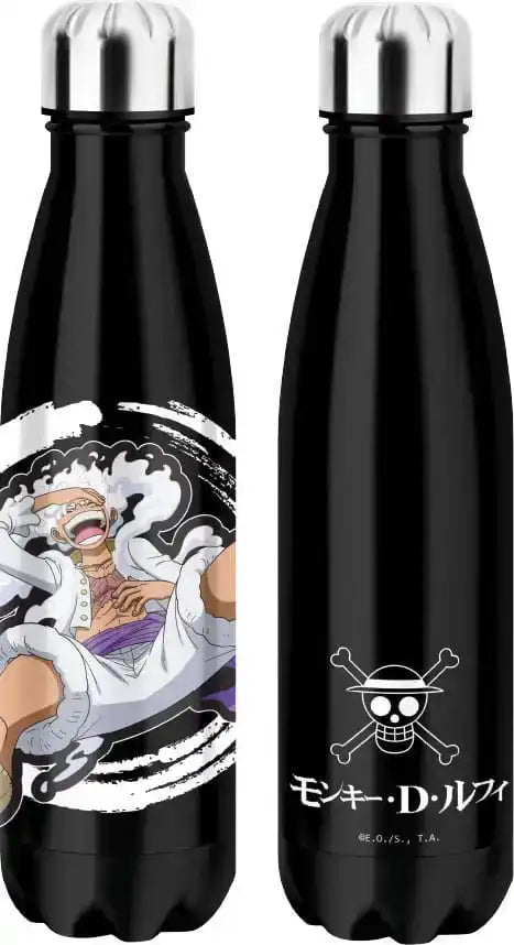 One Piece Thermosflasche Luffy Gear 5 Black - Smalltinytoystore