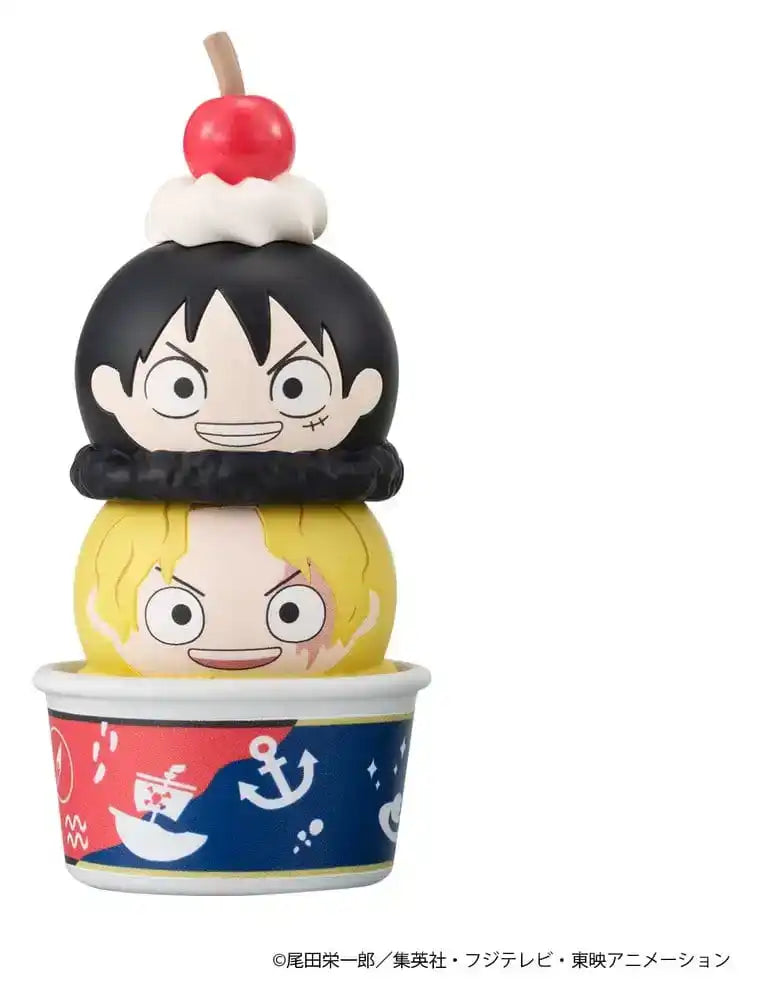 One Piece Tsumichen Stack up & Change Sammelfiguren 8 cm Sortiment (6)