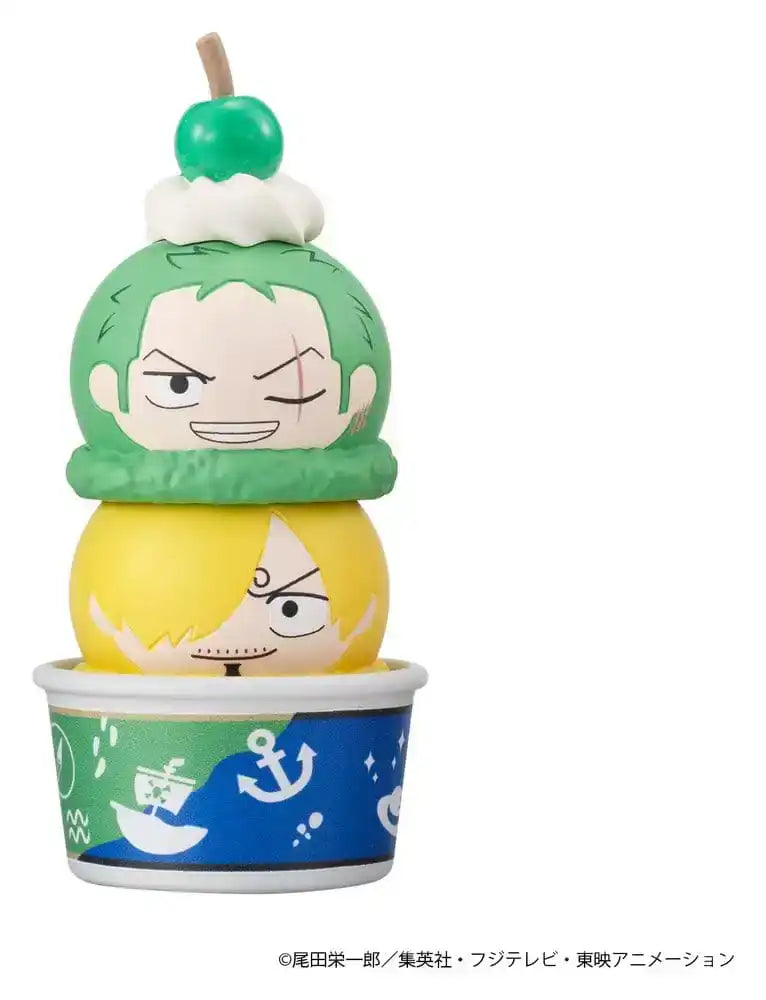 One Piece Tsumichen Stack up & Change Sammelfiguren 8 cm Sortiment (6)