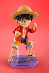 One Piece World Collactable Figures x S.H. Figuarts Actionfigur Monkey D. Ruffy 8 cm - Smalltinytoystore