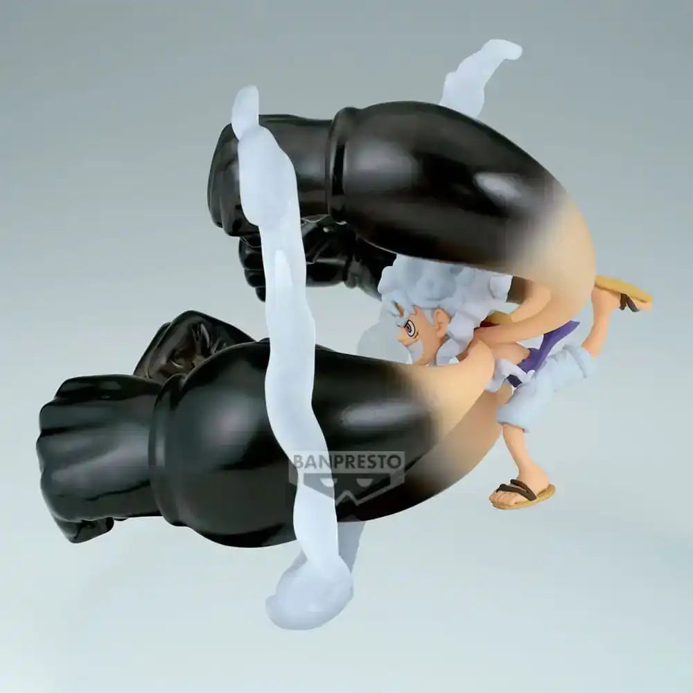 One Piece World Collectable Figure Special PVC Statue Monkey D. Luffy Gear5 Gum Dawn Gatling 12 cm - Smalltinytoystore