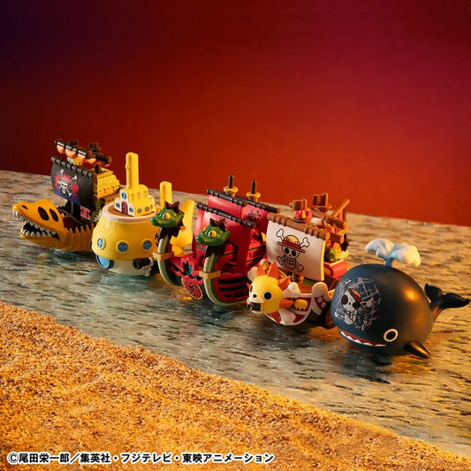 One Piece Yuracolle Series Sammelfiguren 5er-Pack Grand Line Vol. 2 6 cm - Smalltinytoystore