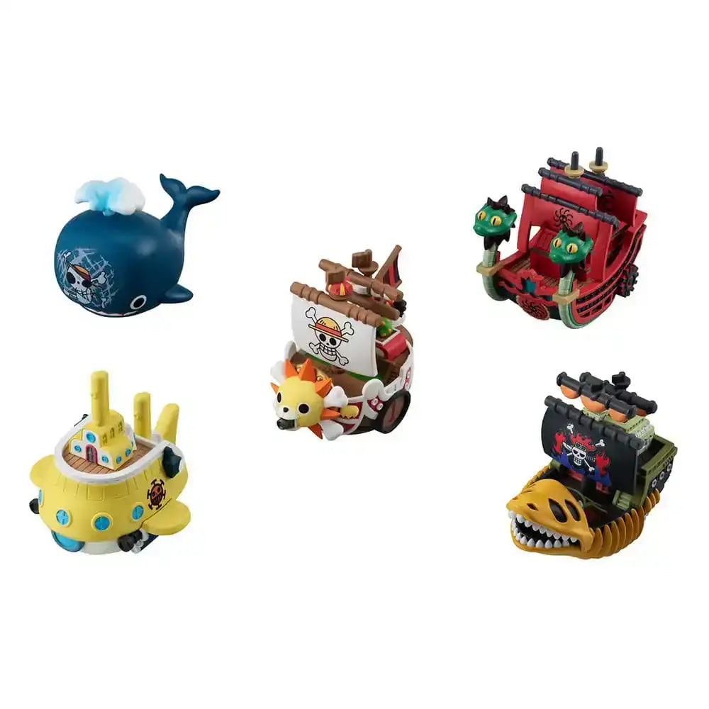 One Piece Yuracolle Series Sammelfiguren 5er-Pack Grand Line Vol. 2 6 cm - Smalltinytoystore