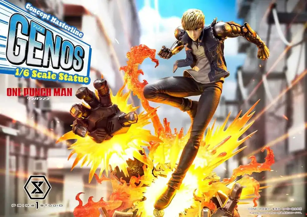One Punch Man Concept Masterline Series Statue 1/6 Genos 33 cm - Smalltinytoystore