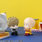 One Punch Man Look Up PVC Statue Saitama & Genos 11 cm (with gift) - Smalltinytoystore