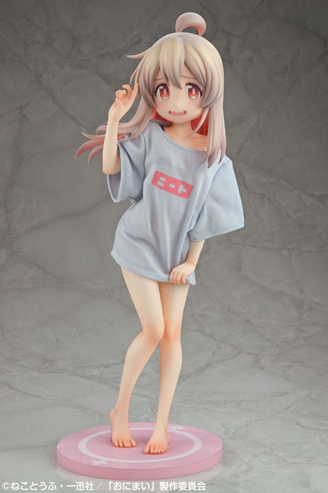 Onimai: I´m Now Your Sister! PVC Statue 1/4 Mahiro Oyama Neet T-Shirt Ver. 40 cm - Smalltinytoystore