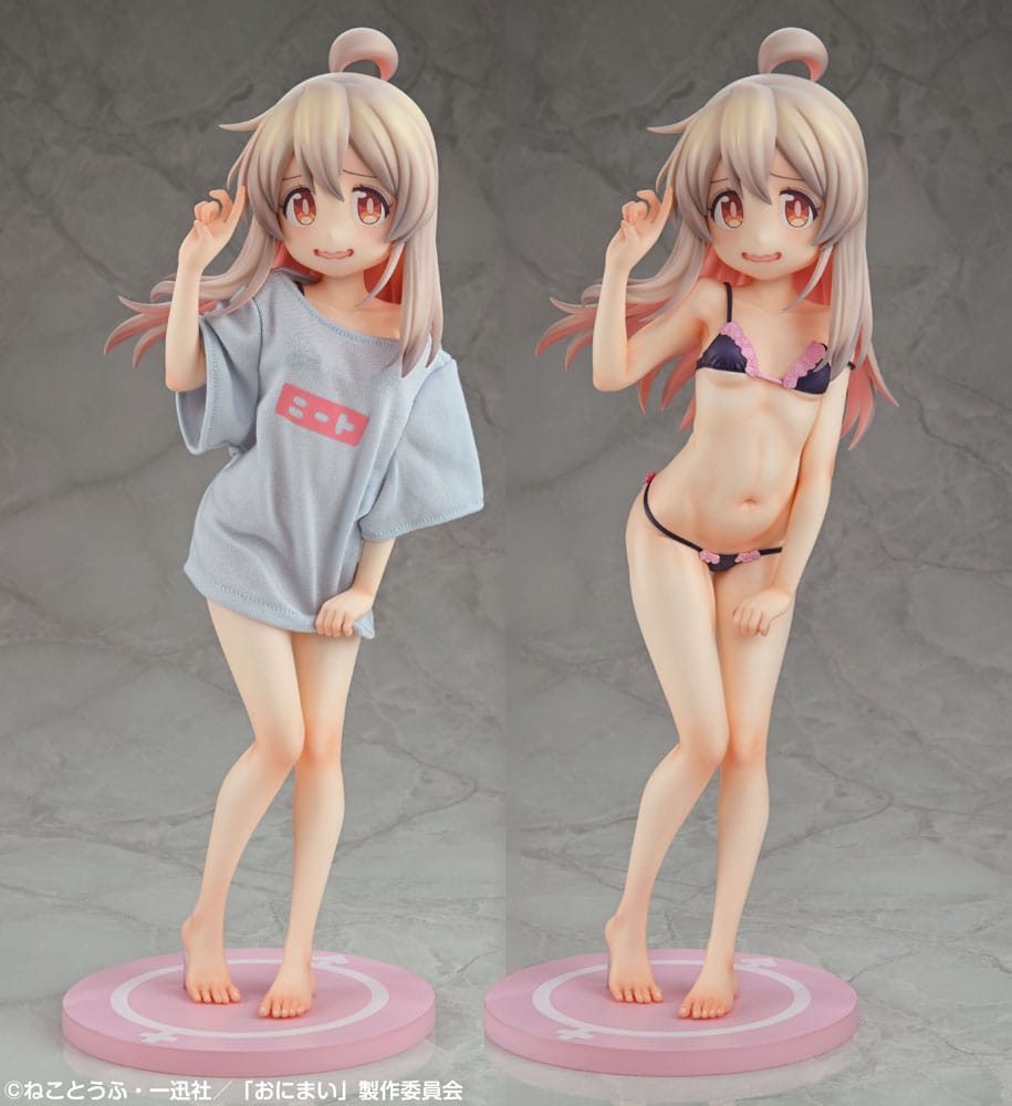 Onimai: I´m Now Your Sister! PVC Statue 1/4 Mahiro Oyama Neet T-Shirt Ver. 40 cm - Smalltinytoystore