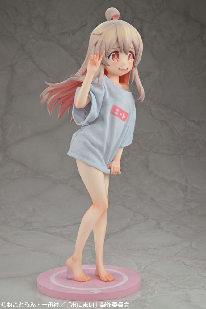 Onimai: I´m Now Your Sister! PVC Statue 1/4 Mahiro Oyama Neet T-Shirt Ver. 40 cm - Smalltinytoystore