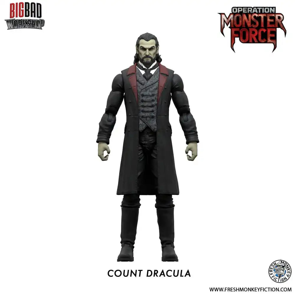 Operation: Monster Force Actionfigur 1/12 Count Dracula 15 cm - Smalltinytoystore