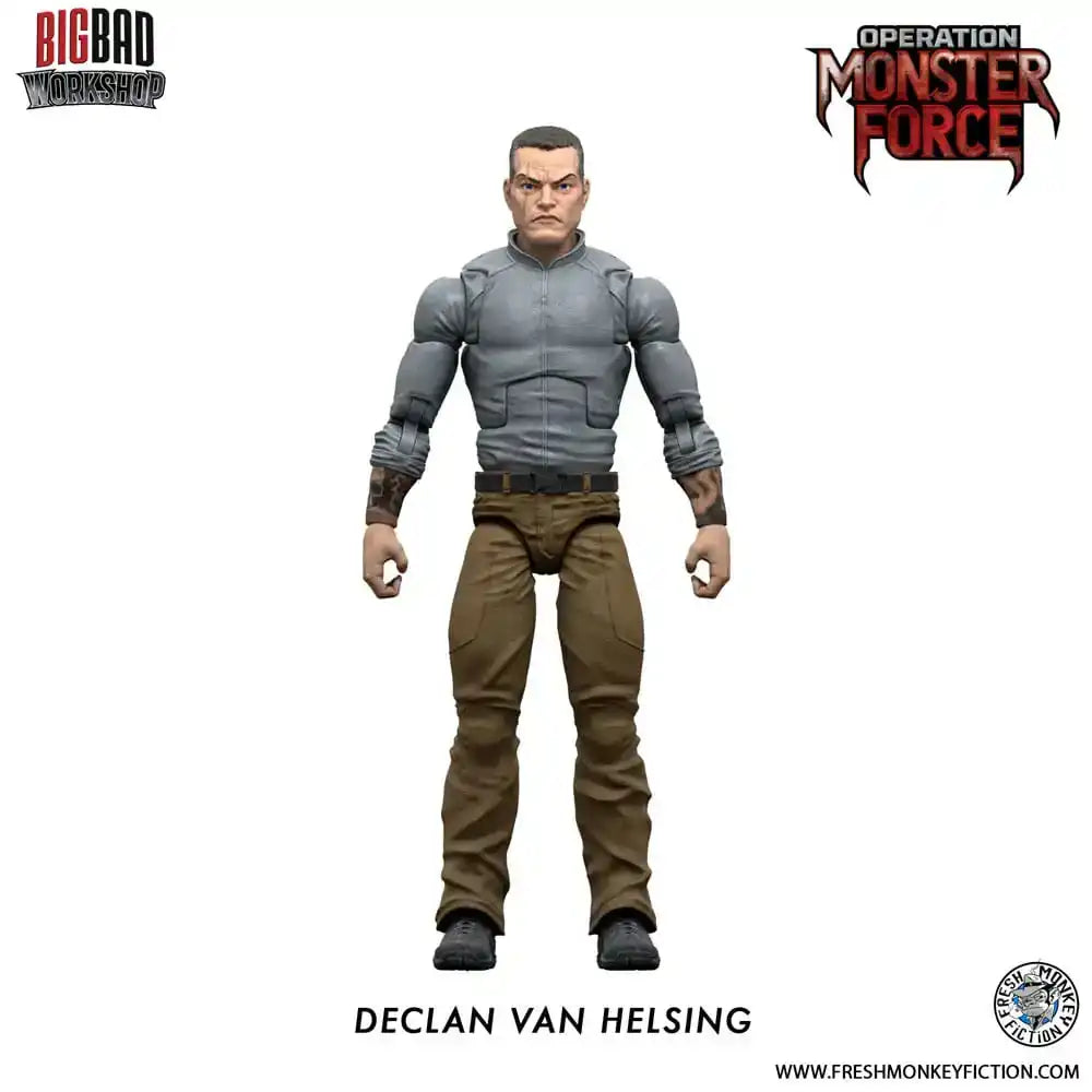 Operation: Monster Force Actionfigur 1/12 Declan Van Helsing 15 cm - Smalltinytoystore