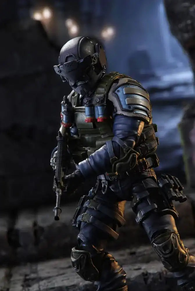 Operation: Monster Force Actionfigur 1/12 Delta Red Urban Operations Trooper 15 cm - Smalltinytoystore