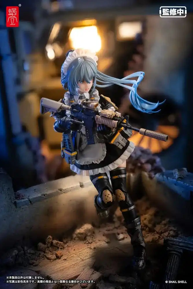 Original Character Actionfigur Kit 1/12 RA-02 Tactical Maid Kazune Tokiwa 16 cm - Smalltinytoystore