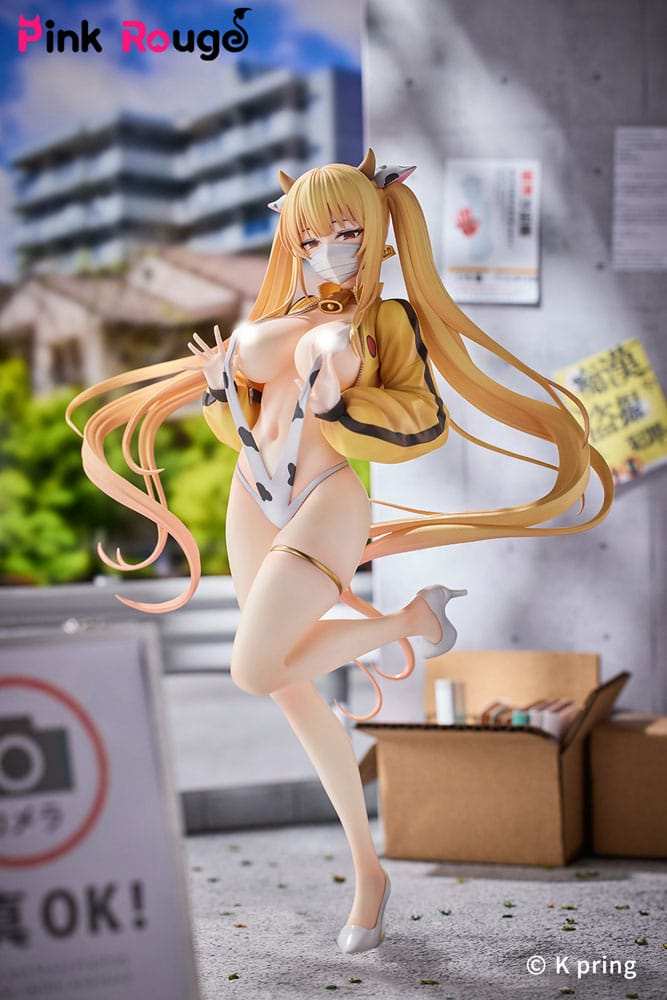 Original Character by Kedama Tamano PVC Statue 1/7 K Pring Sayuri Dairy Cow Special Ver. 24 cm - Smalltinytoystore