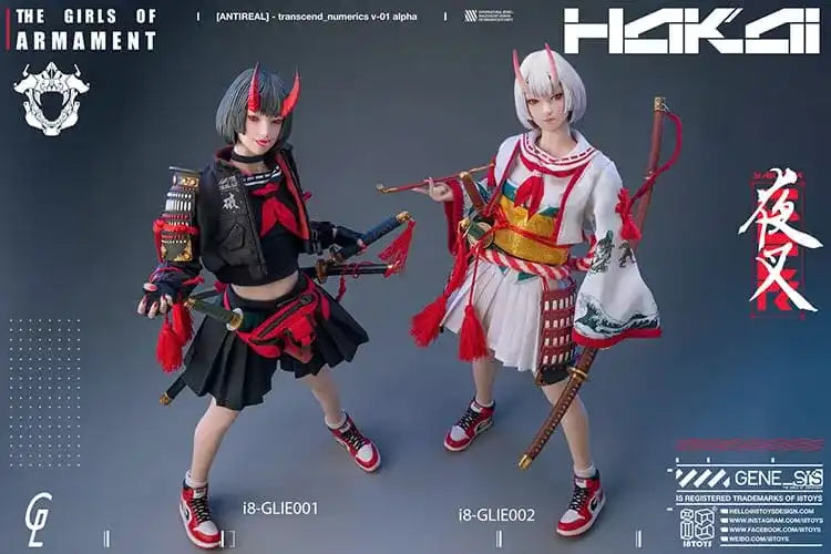 Original Character i8Toys x Gharliera Actionfigur 1/6 The Girls of Armament Kina Ookami 28 cm - Smalltinytoystore