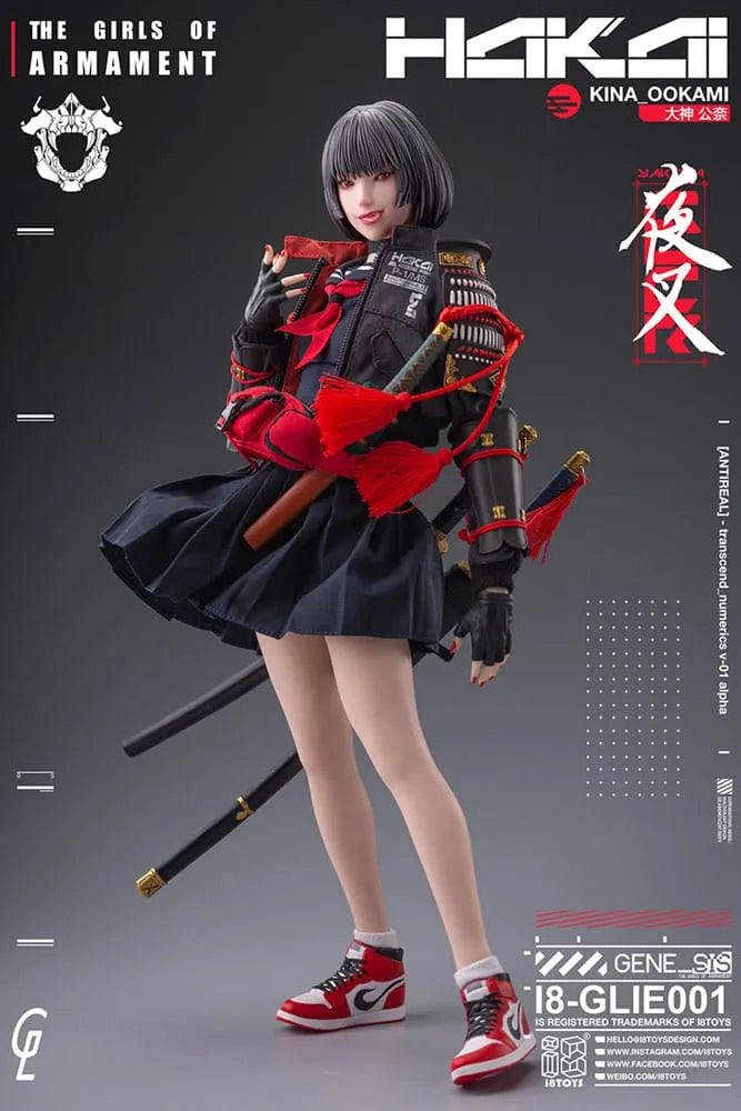 Original Character i8Toys x Gharliera Actionfigur 1/6 The Girls of Armament Kina Ookami 28 cm - Smalltinytoystore