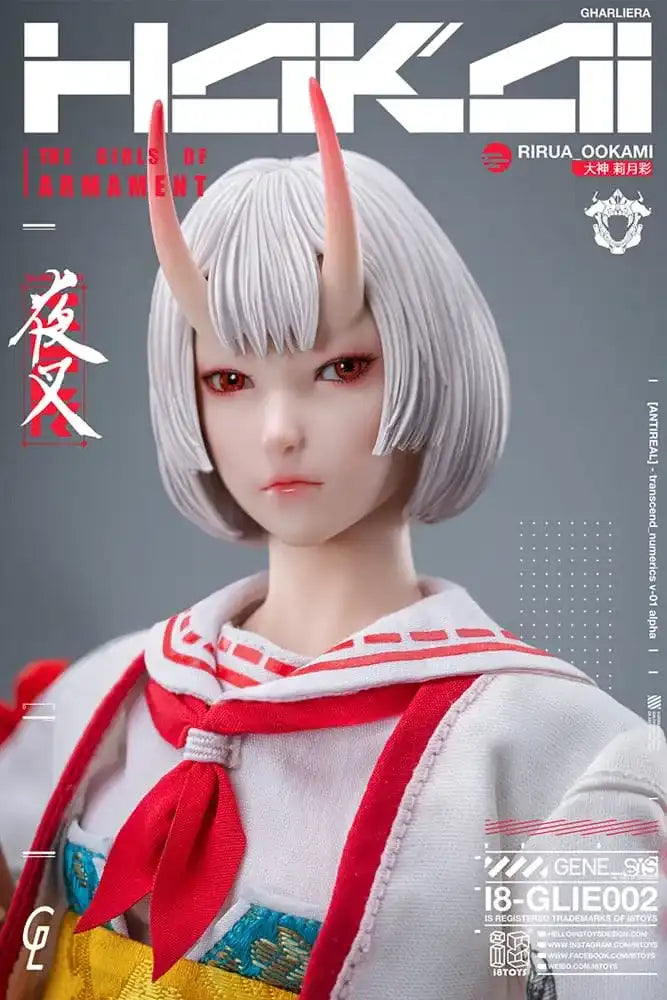 Original Character i8Toys x Gharliera Actionfigur 1/6 The Girls of Armament Rirua Ookami 28 cm - Smalltinytoystore